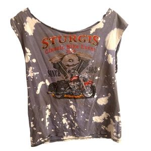 Sturgis Distressed Biker Tee